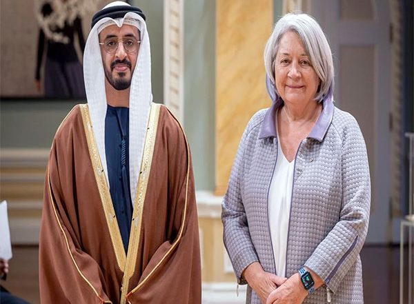 World News | UAE Ambassador Presents Credentials to Governor-General of Canada