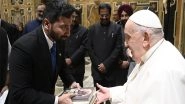World News | Indian Delegation Meets Pope Francis, Presents Books on PM Modi's Vision