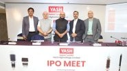Business News | Yash Highvoltage Limited IPO Opens on December 12, 2024