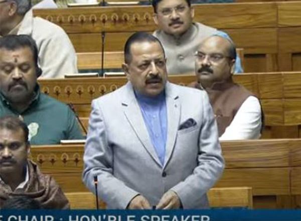 Business News | India Doubled Power Generation Capacity in Last 10 Years, Aims to Triple by 2031-32: Minister Jitendra Singh in Lok Sabha