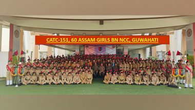 India News | Assam: 10-day NCC Training Camp for Girl Cadets Begins at Guwahati's Sarusajai Stadium