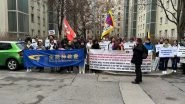 World News | Protest Held Outside Chinese Embassy in Vienna on Human Rights Day
