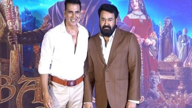 Entertainment News | 'Will Make Lot of Children Very Happy', Akshay Kumar Expresses Admiration for Mohanlal's Barroz 3D at Trailer Launch