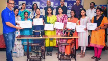 Business News | Allstate India Empowers Women with Valuable Job Skills and Equipment in 2nd Year of Project Nirmiti