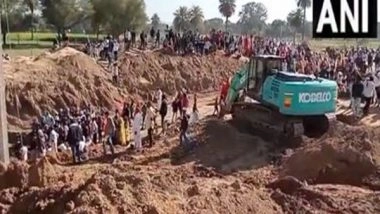 India News | Rajasthan: Rescue Operations Still Underway to Save 5-year-old Boy Trapped in Borewell in Dausa