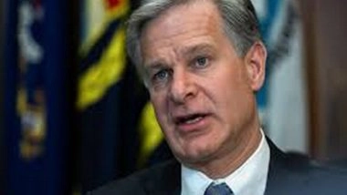 World News | FBI Director Chris Wray to Step Down Before Trump Takes Office