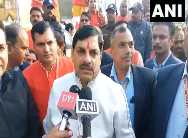 India News | MP CM Mohan Yadav Participates in Yoga Camp in Ujjain