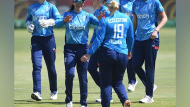 Sports News | Beaumont's Unbeaten Knock Helps England Women Clinch 6-wicket Victory Against South Africa in 3rd ODI, Win Series 2-1