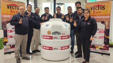 Business News | Vectus Ten-X ,10-layer Tank Takes the Market by Storm with Record-Breaking Response