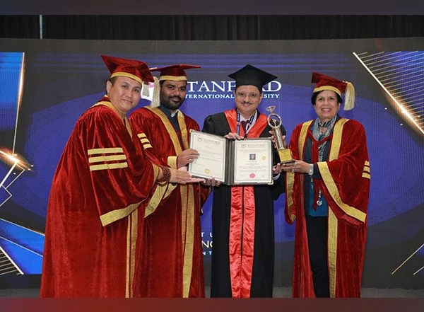 Business News | Global Advocate for Performers' Rights, Sanjay Tandon, Receives Prestigious Honor