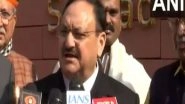India News | Rahul Gandhi Doing Mimicry in Parliament Premises is Immature: Leader of Rajya Sabha JP Nadda