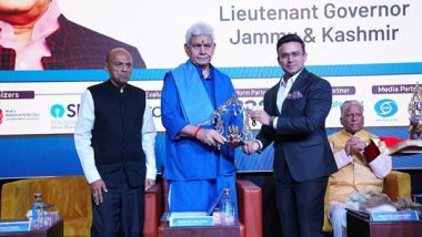 Business News | LG Manoj Sinha Addresses Young Innovators at Grand Finale Smart India Hackathon 2024 at Galgotias University