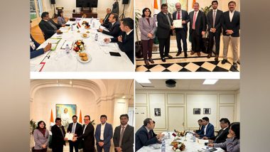 Business News | MB Patil Invites Global Businesses to Invest Karnataka 2025 During France Roadshow