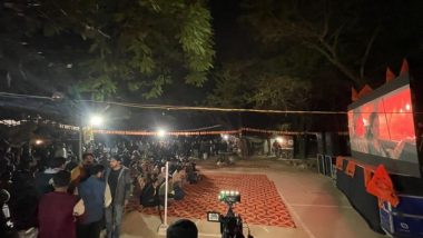 India News | ABVP Alleges Stone Pelting During Screening of 'The Sabarmati Report' at JNU