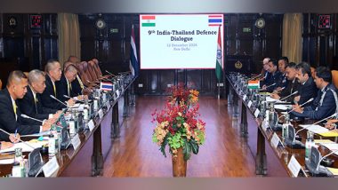 World News | 9th India-Thailand Defence Dialogue Explores New Initiatives to Boost Bilateral Defence Cooperation