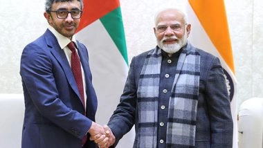 World News | PM Modi Welcomes UAE Deputy PM, Discusses India-UAE Strategic Partnership