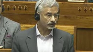 World News | EAM S Jaishankar Highlights Neighbourhood First Policy in Parliament