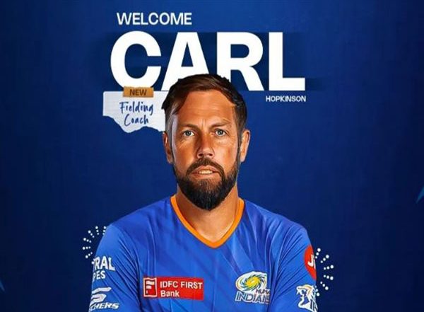 Sports News | Mumbai Indians Announce Carl Hopkinson as Fielding Coach