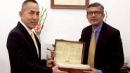 World News | Defence Secretary Meets Thai Counterpart, Discusses Ways to Enhance Cooperation