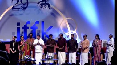 Entertainment News | CM Pinarayi Vijayan Inaugurates the International Film Festival of Kerala, Shabana Azmi Attends as Guest Of Honour