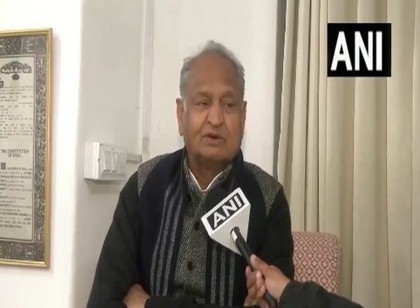 India News | 'There is Threat Looming over Constitution': Ashok Gehlot Hits Back at Rajnath Singh