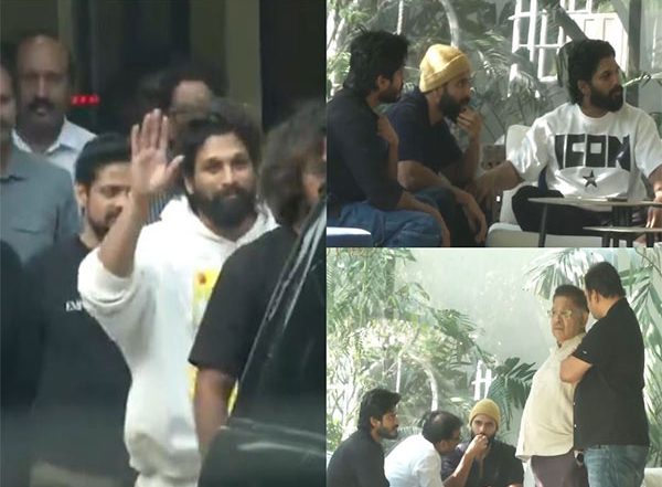 Entertainment News | Vijay Deverakonda, Other Tollywood Celebs Visit Allu Arjun's Residence After His Release from Jail