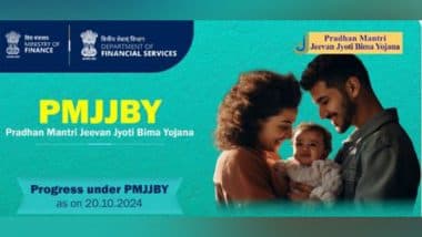 Business News | PMJJBY Has Provided Rs 2 Lakh Life Insurance Coverage to over 21 Crore Beneficiaries: Finance Ministry