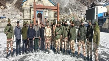 India News | ITBP Deployed for Security at Kedarnath and Badrinath Dhams During Winter