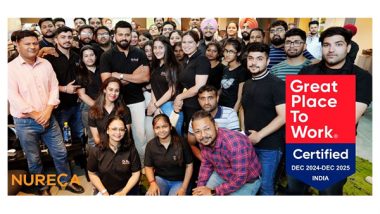 Business News | Nureca Limited Certified as a Great Place to Work