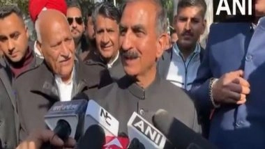 India News | Himachal CM Sukhu Denies Eating Wild Chicken, Slams BJP over Controversy