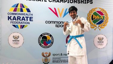 Sports News | Kartikeya Goel Wins Double Gold at 11th Commonwealth Karate Championships