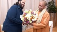 India News | Anant Ambani Pays Courtesy Visit to UP CM in Mumbai