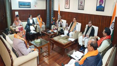 India News | BJP Prepares for Upcoming Municipal Elections in Uttarakhand, CM Dhami Meets MPs