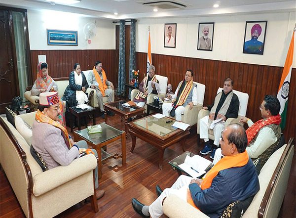 India News | BJP Prepares for Upcoming Municipal Elections in Uttarakhand, CM Dhami Meets MPs