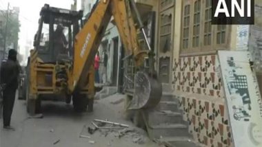 India News | Anti-encroachment Drive Underway in Sambhal Amid Tensions