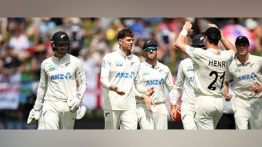 Sports News | NZ at Top During Hamilton Test Against England Following Santner's All-round Show