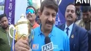 India News | BJP's Manoj Tiwari Slams AAP's Candidate List, Claims Delhi Doesn't Want Its Candidates to Win