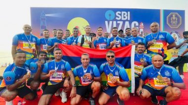 World News | Mauritius Ship Participates in Vizag Navy Marathon