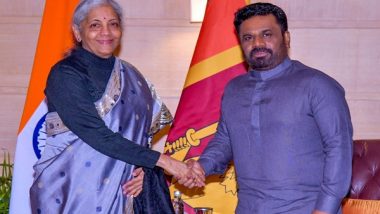 World News | Sri Lankan President Dissanayake Meets Finance Minister Sitharaman to Discuss Economic Cooperation