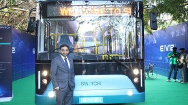 Business News | SWITCH Mobility to Redefine Urban Mobility Across India, Europe and GCC with the Launch of Two New Low Floor Electric City Buses - EiV12 and E1