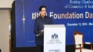 Business News | Bombay Chamber Celebrates 189th Foundation Day, Kumar Mangalam Birla Shares His Vision of Roadmap to Viksit Bharat