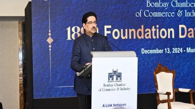 Business News | Bombay Chamber Celebrates 189th Foundation Day, Kumar Mangalam Birla Shares His Vision of Roadmap to Viksit Bharat