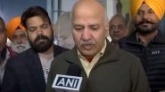 India News | AAP Leader Manish Sisodia Criticizes BJP's Handling of Delhi's Law and Order