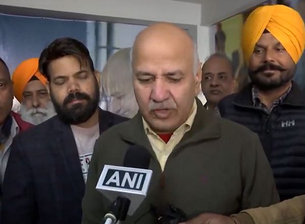 India News | AAP Leader Manish Sisodia Criticizes BJP's Handling of Delhi's Law and Order