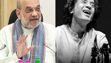 India News | Union Minister Amit Shah Condoles Demise of Ustad Zakir Hussain