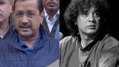 India News | Arvind Kejriwal Offers Condolences on Demise of Ustad Zakir Hussain