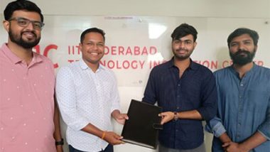 Business News | Design Graduate From Woxsen University Secures Funding From IIT Hyderabad & STP Pune