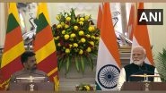 World News | India, Sri Lanka Exchange Key MoUs to Strengthen Bilateral Ties
