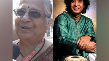 Entertainment News | Sudha Murty Calls Zakir Hussain's Demise a 'great Loss to India and Music World'