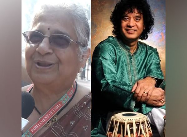 Entertainment News | Sudha Murty Calls Zakir Hussain's Demise a 'great Loss to India and Music World'